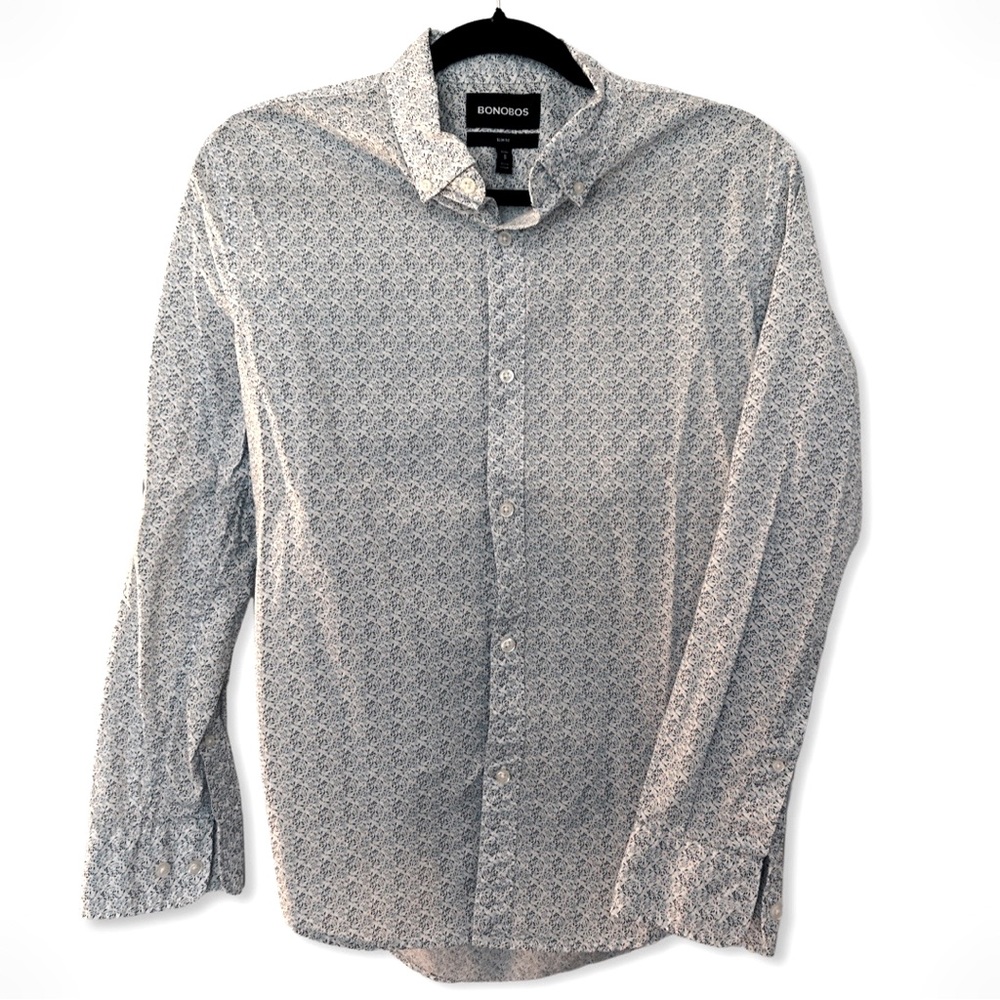 Bonobos Casual Button Down Shirt, Men’s Small-Short
